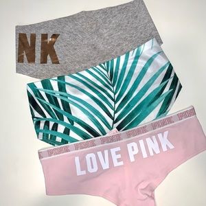 SALE! |Pink Victoria’s Secret Set of 3 Panties